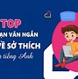 Tiếng Anh Nói Về Sở Thích